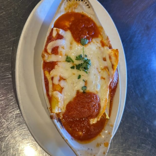 Manicotti.