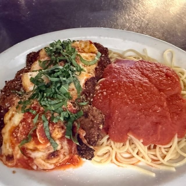 Eggplant Parmesan.