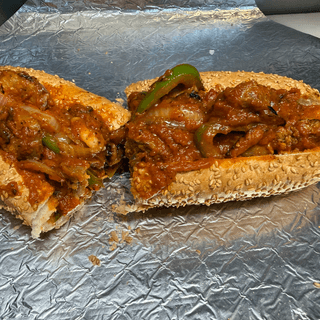 Sausage, Pepper & Onion Sandwich