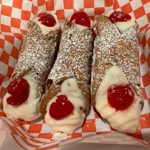 (1) Large Cannoli.