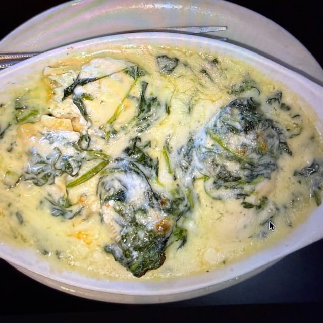 Stuffed Shells Florentine.