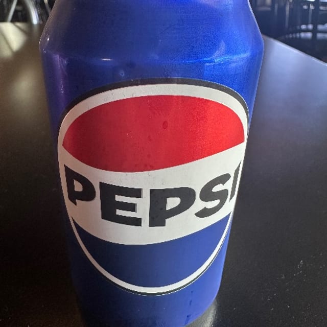 Pepsi can.
