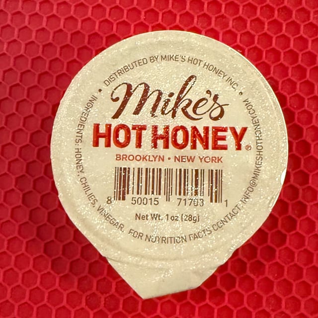 Mike's Hot Honey Cup.