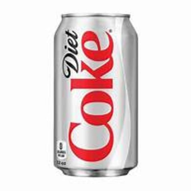 Can of Diet Coke.