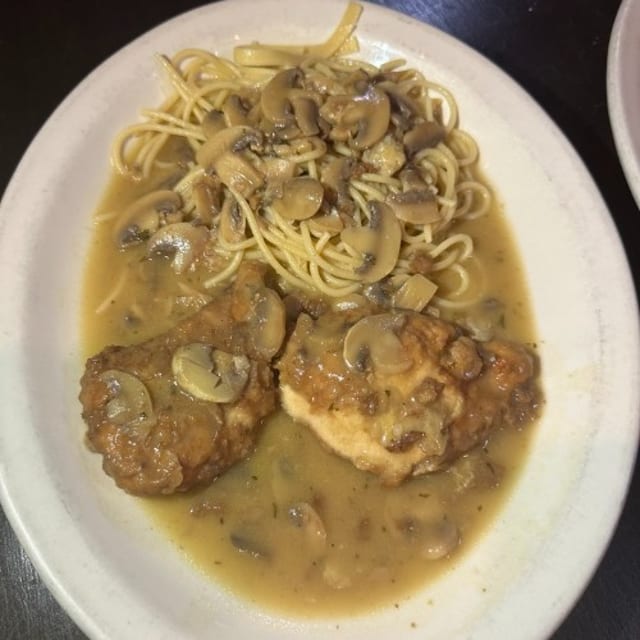 Chicken Marsala.